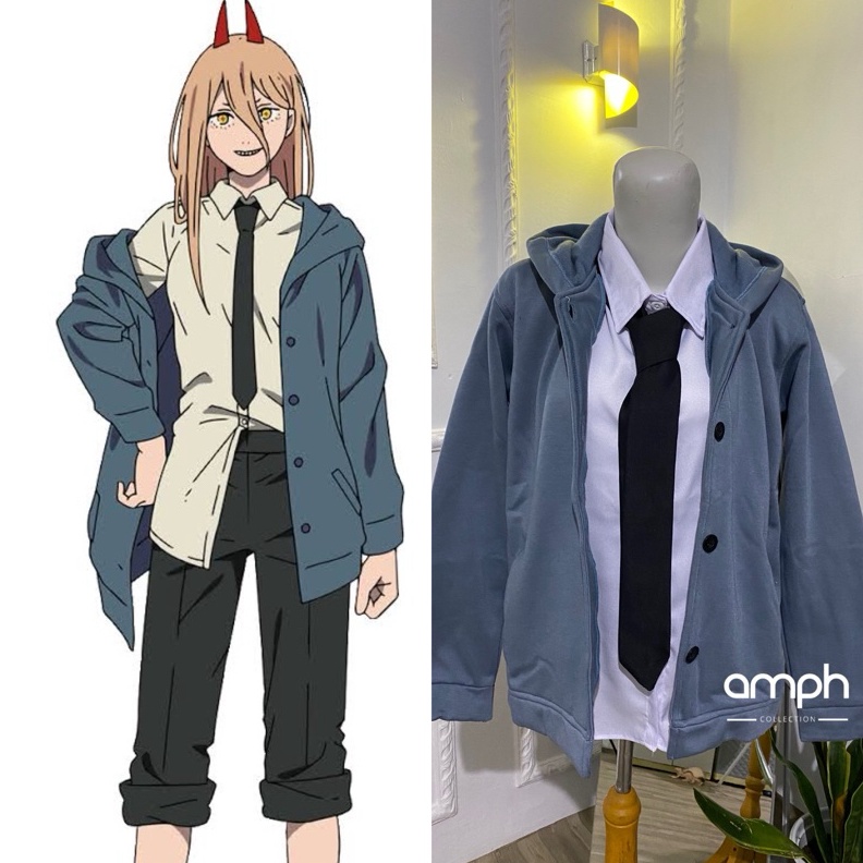 Power Chainsaw Man Costume Cosplay Anime Kostum Anime Costume Cosplay Kostum Cosplay Kostum Cosplay 