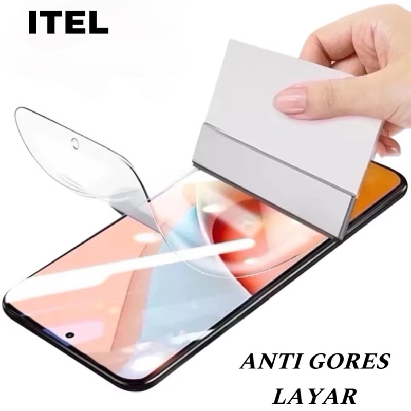 ANTI GORES LAYAR HYDROGEL - ITEL VISION 1 / 1 PLUS / 1 PRO / 2 / 2 PLUS / 2S / 3 / 3+ / 5 / S12 S13 
