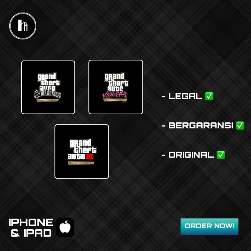 Rockstar Games Definitive Edition Colection - Original (IOS) GTA San Andreas Definitive, GTA Vice Ci