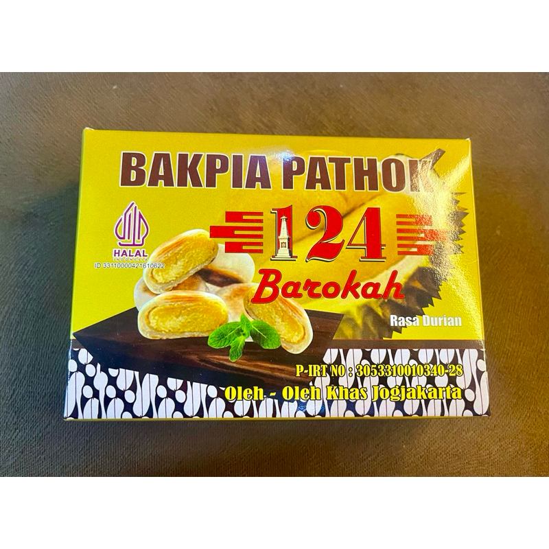 

Bakpia Pathok 124 Rasa Durian