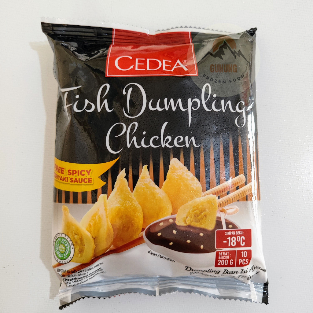 

Cedea Fish Dumpling Chicken+Saus 200gr