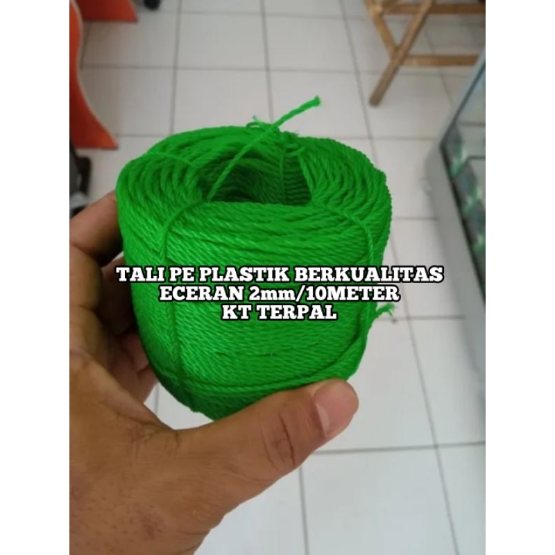 

Eceran Tali PE Plastik Terbaik Dan Berkualitas Warna Random Ukuran 2mm Panjang 10 Meter