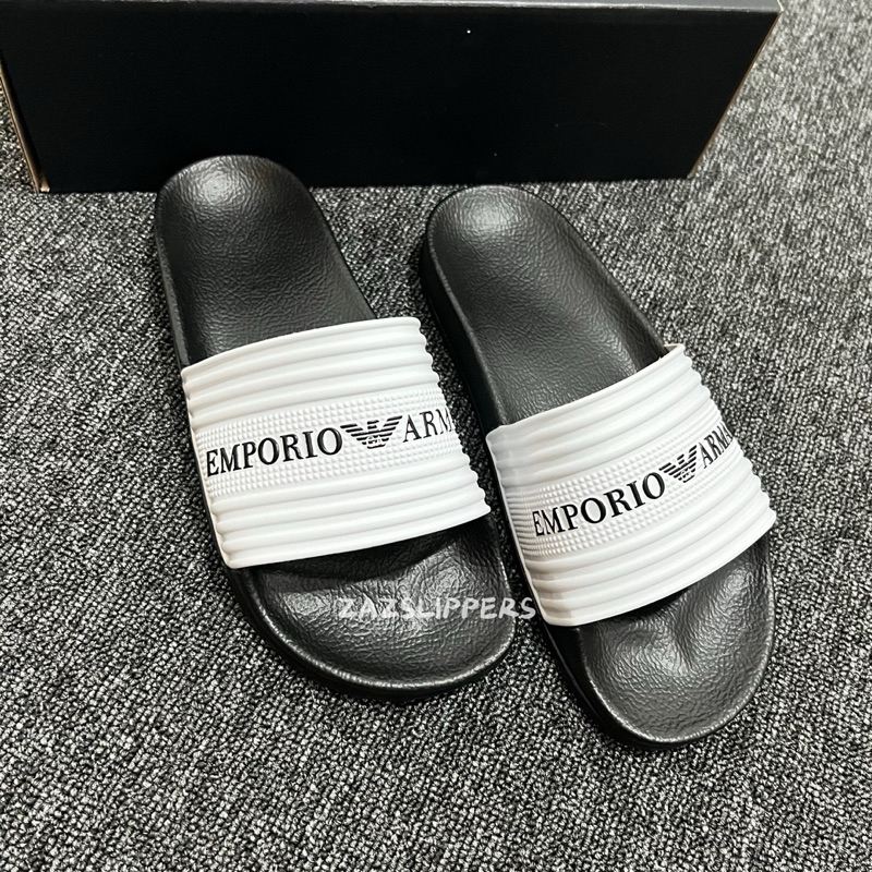 SendalSlipOnEA7Arman||sendalPriakeren||premiumQuality100%