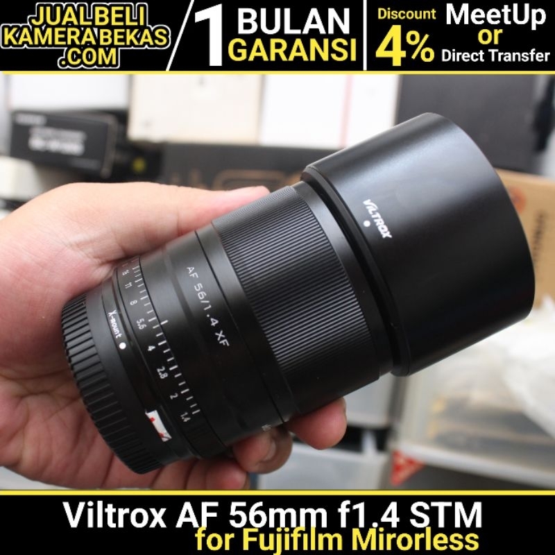 Viltrox 56mm f1.4 for Fujifilm BEKAS