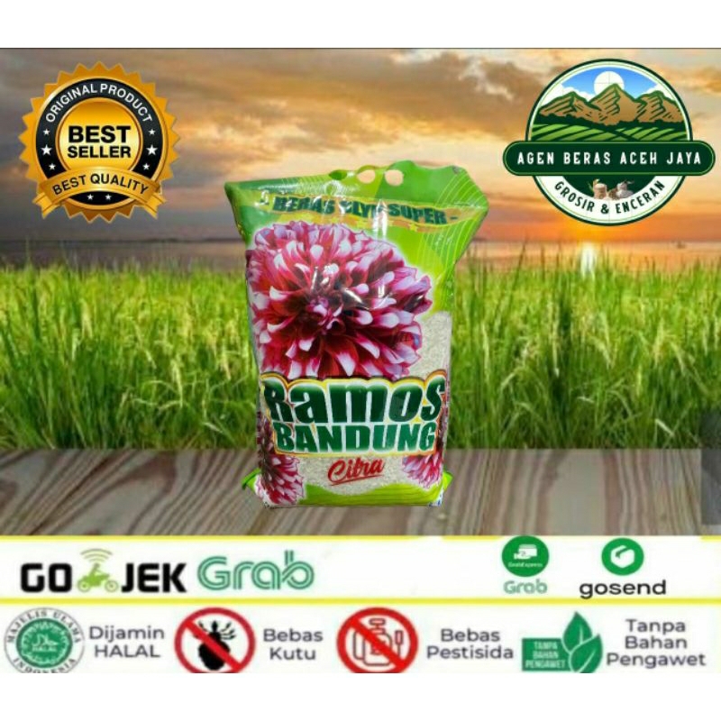 

BERAS CAP RAMOS BANDUNG 5KG dan lt.