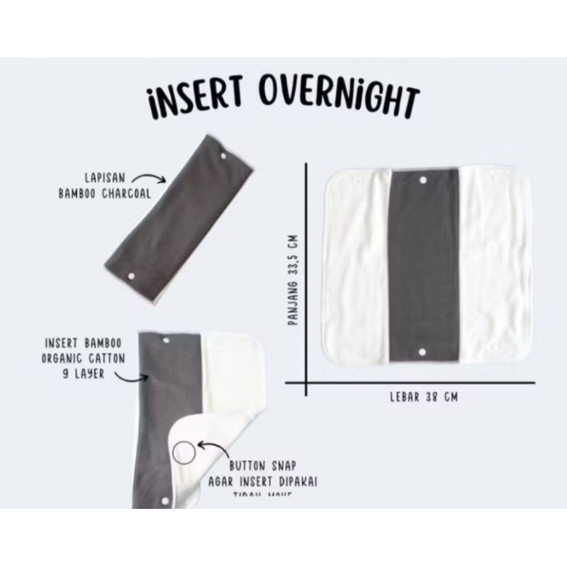 preloved insert sobi overnight