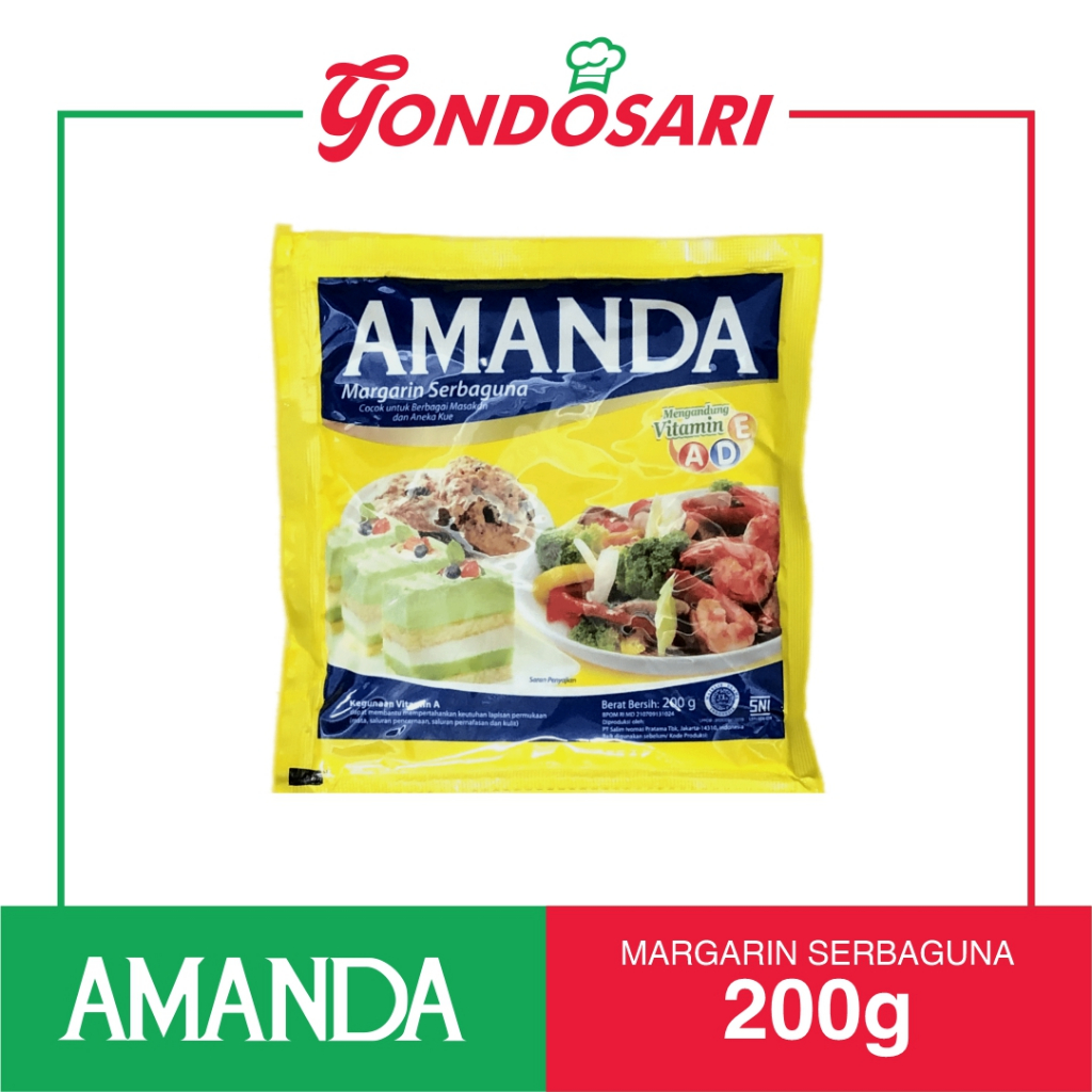 

AMANDA MARGARINE 200 GR