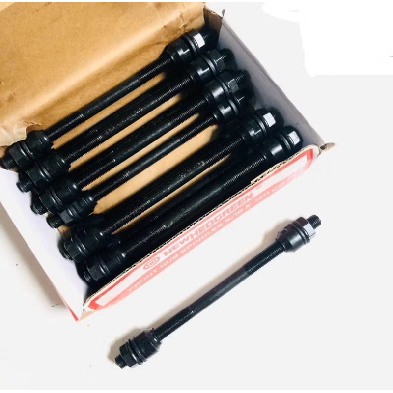 AS / SPINDLE Roda DEPAN Sepeda MTB Minion Lipat BMX CTB hitam kecil