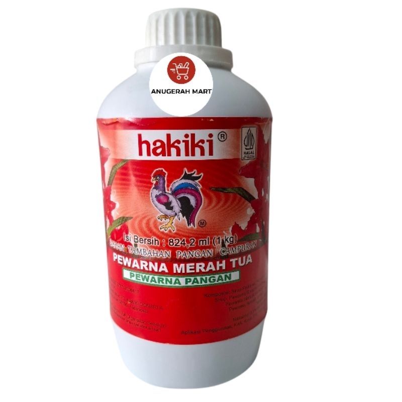 

Hakiki Pewarna Pangan Merah Tua 1kg