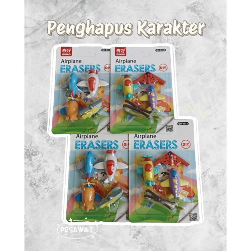 

QH-8312 PENGHAPUS KARAKTER PESAWAT DIY