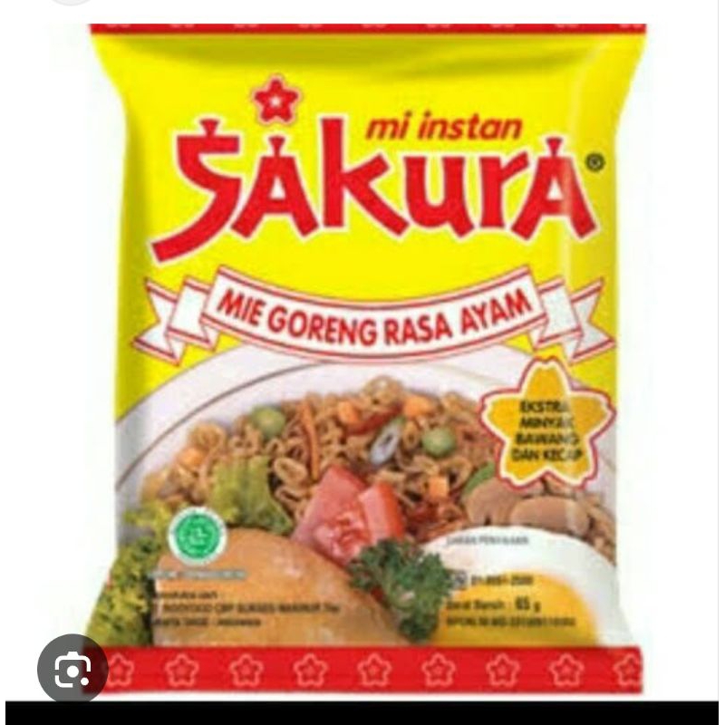 

Mie sakura goreng