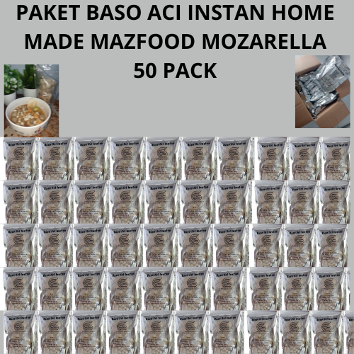 

BASO ACI INSTAN MOZARELLA MAZFOOD PAKET 50 PACK