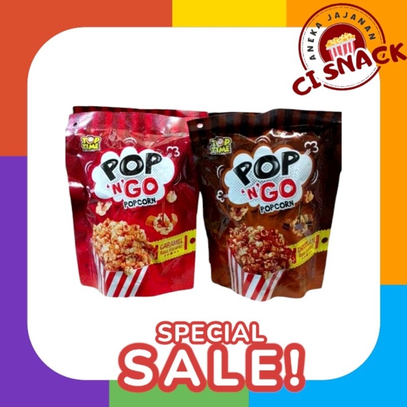 

Pop N Go PopCorn Rasa Coklat & Karamel