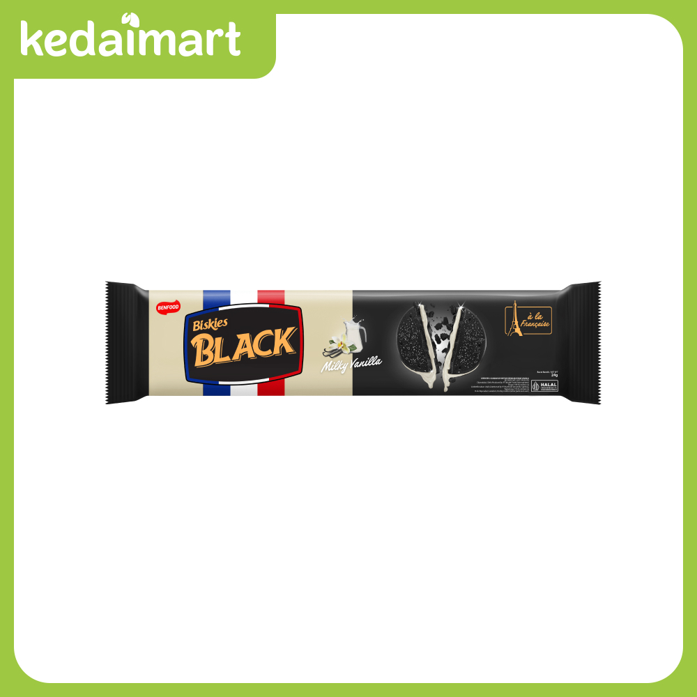

Biskies Black Crackers Sandwich Vanilla 24 Gram