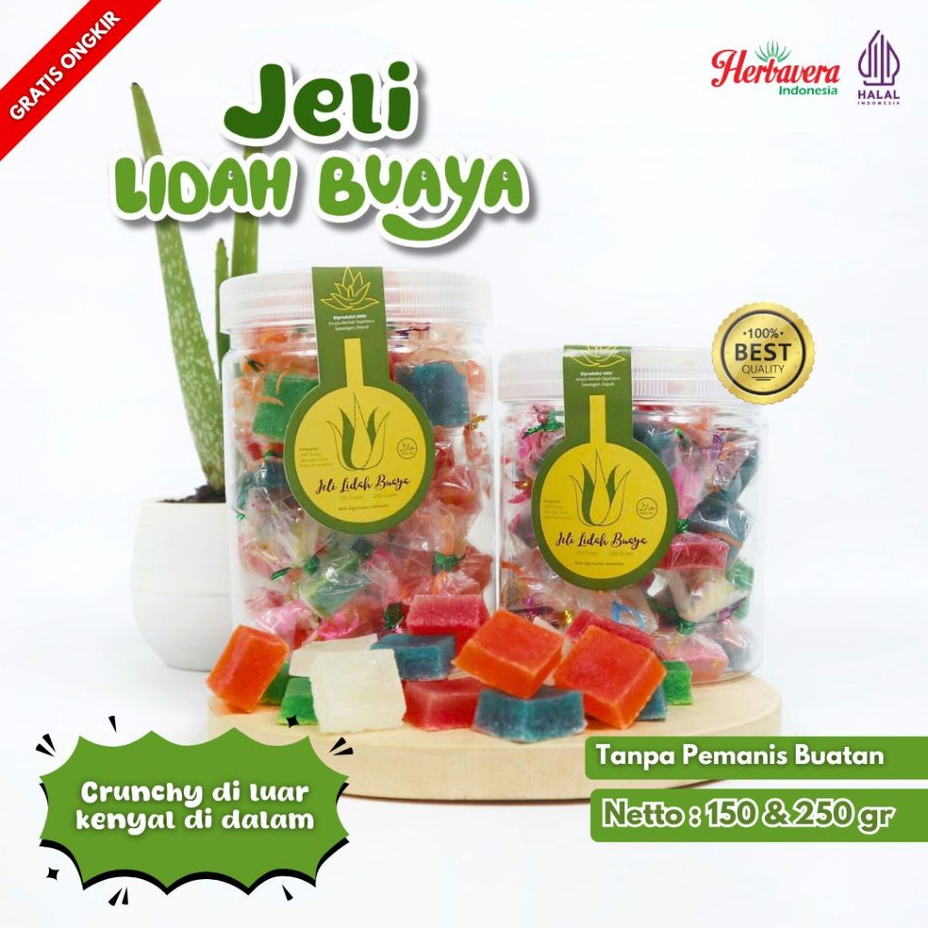 

Jeli Lidah Buaya Aloevera