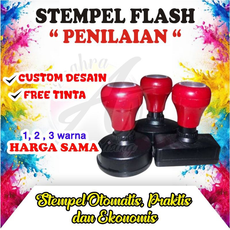

stempel flash, stempel penilaian, stempel reward, STEMPEL praktis