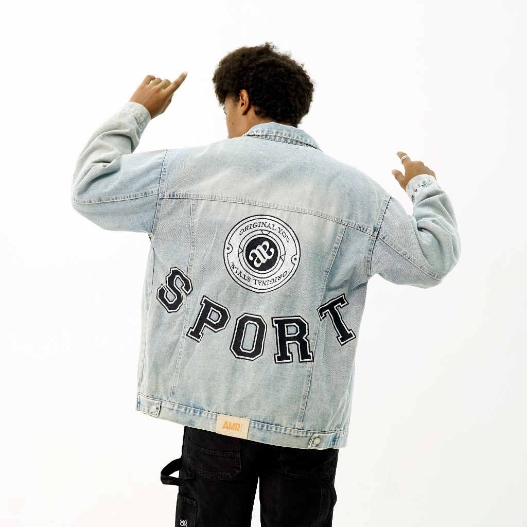 AMR Studios - Sport 5526 - Jaket Jeans Denim Jacket