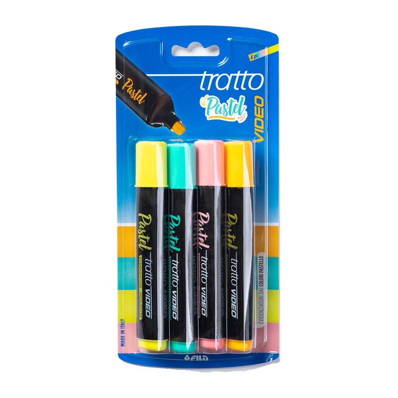 

Tratto Video Pastel Blister 4