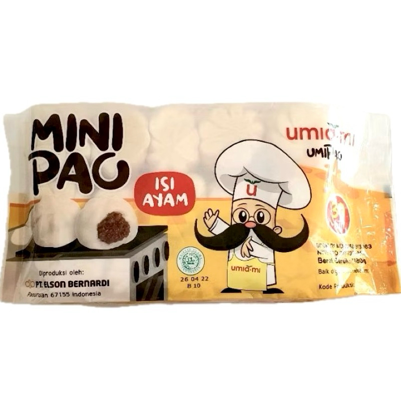 

Umiami Mini Pao isi Daging Ayam 480g 30 pcs