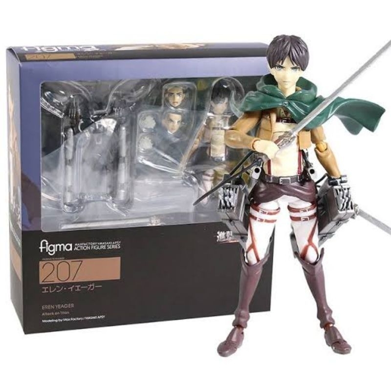 ACTION FIGURE FIGMA 207 EREN YEAGER ATTACK ON TITAN