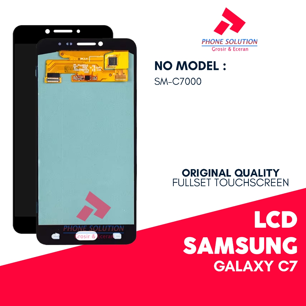LCD Samsung C7 C700 - ORIGINAL Fullset Touchscreen - Garansi 1 Bulan