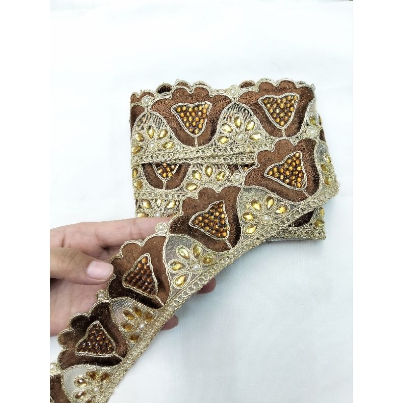 RENDA PERMATA INDIA/RENDA BORDIR PAYET