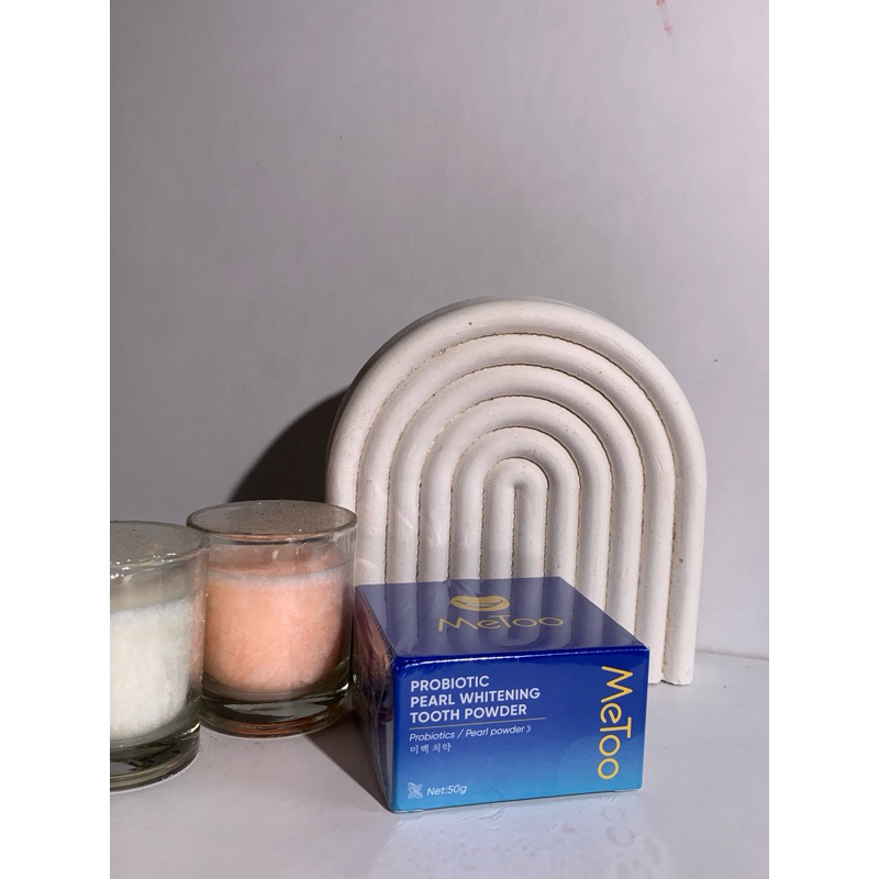 MeToo Teeth Whitening Powder New