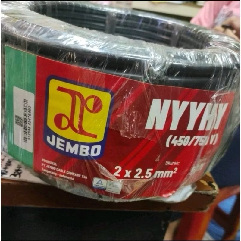 Kabel Listrik Jembo NYYHY Serabut Ecer