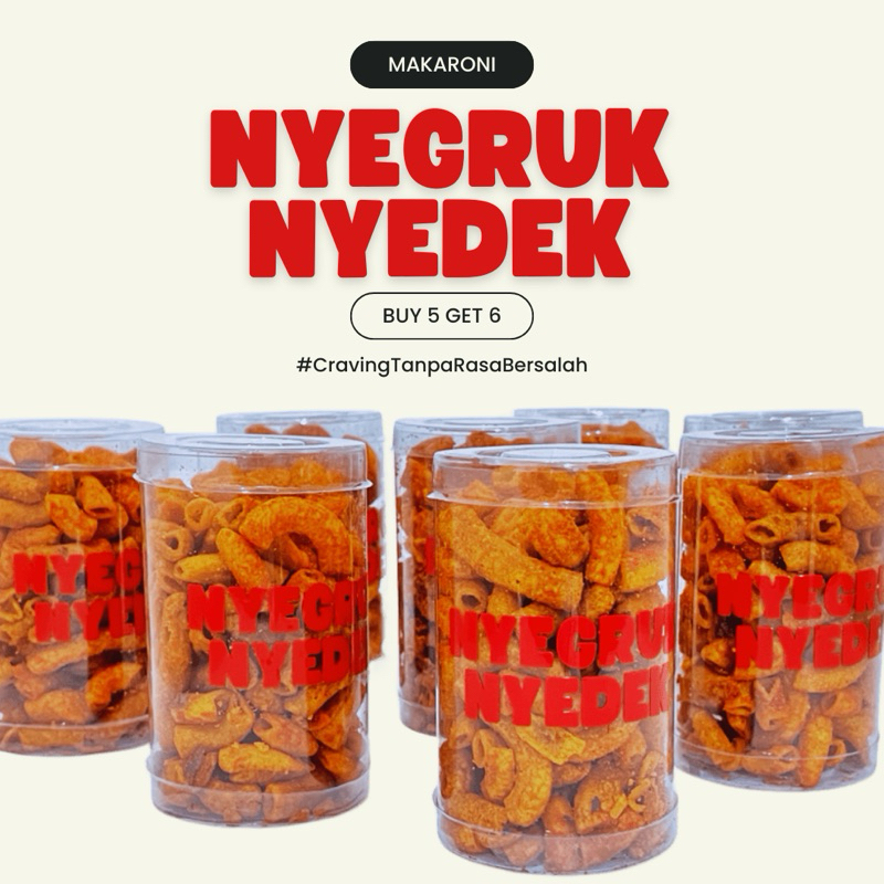 

Makaroni Nyegruk Nyedek [BUY 5 GET 6] | Makaroni Goreng | Makaroni Rendah Kalori
