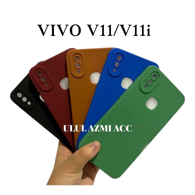 Case Macaron Vivo V11 V11i Softcase Pro Kamera