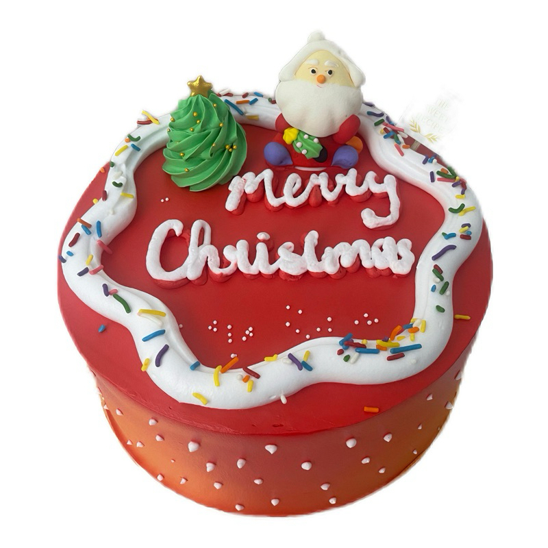 

Christmas Red Classic Cake