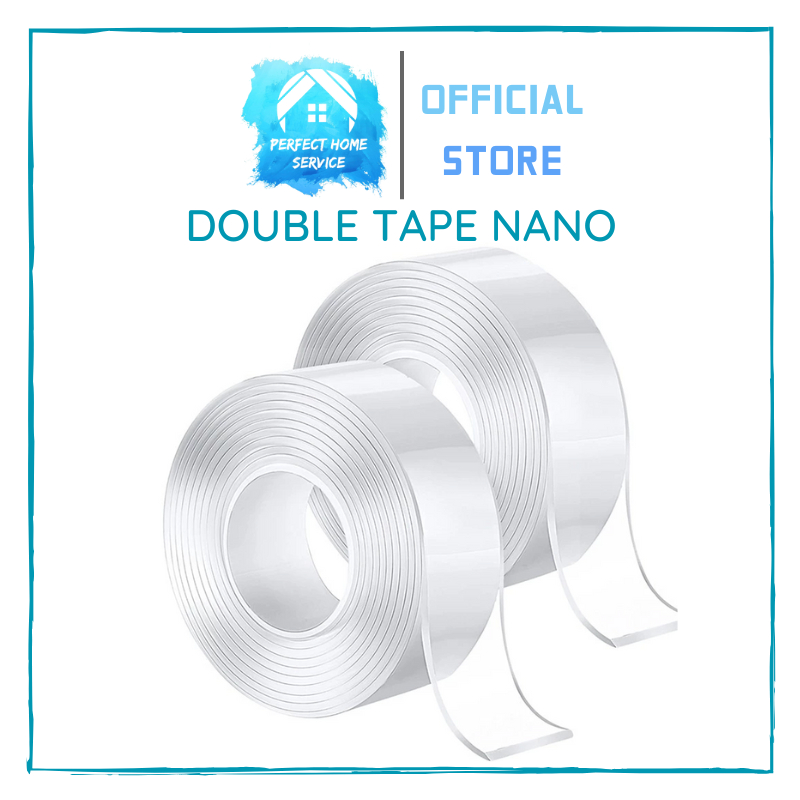 

10 METER LAKBAN MAGIC NANO DOUBLE TAPE MULTIFUNGSI BENING ANTI AIR [PERFECTHOME]