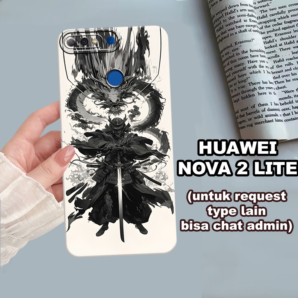 CC17/ Softcase karet lentur untuk huawei nova 2 lite/Motif cowok/case huawei nova 2 lite/kesing huaw