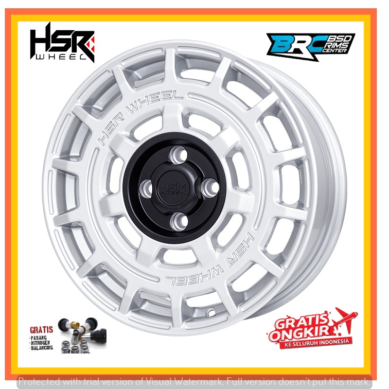 velg mobil Baleno, Esteem, Ignis, Karimun,Evalia, Grand Livina, Latio, Livina hsr mentawai r16