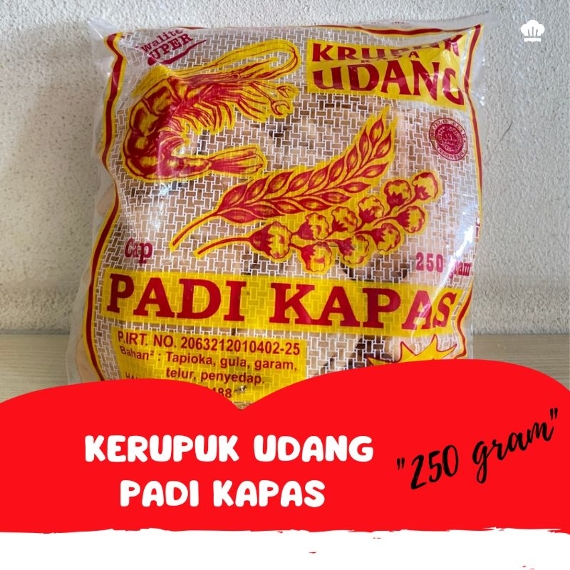 

Kerupuk Udang cap Padi Kapas Super