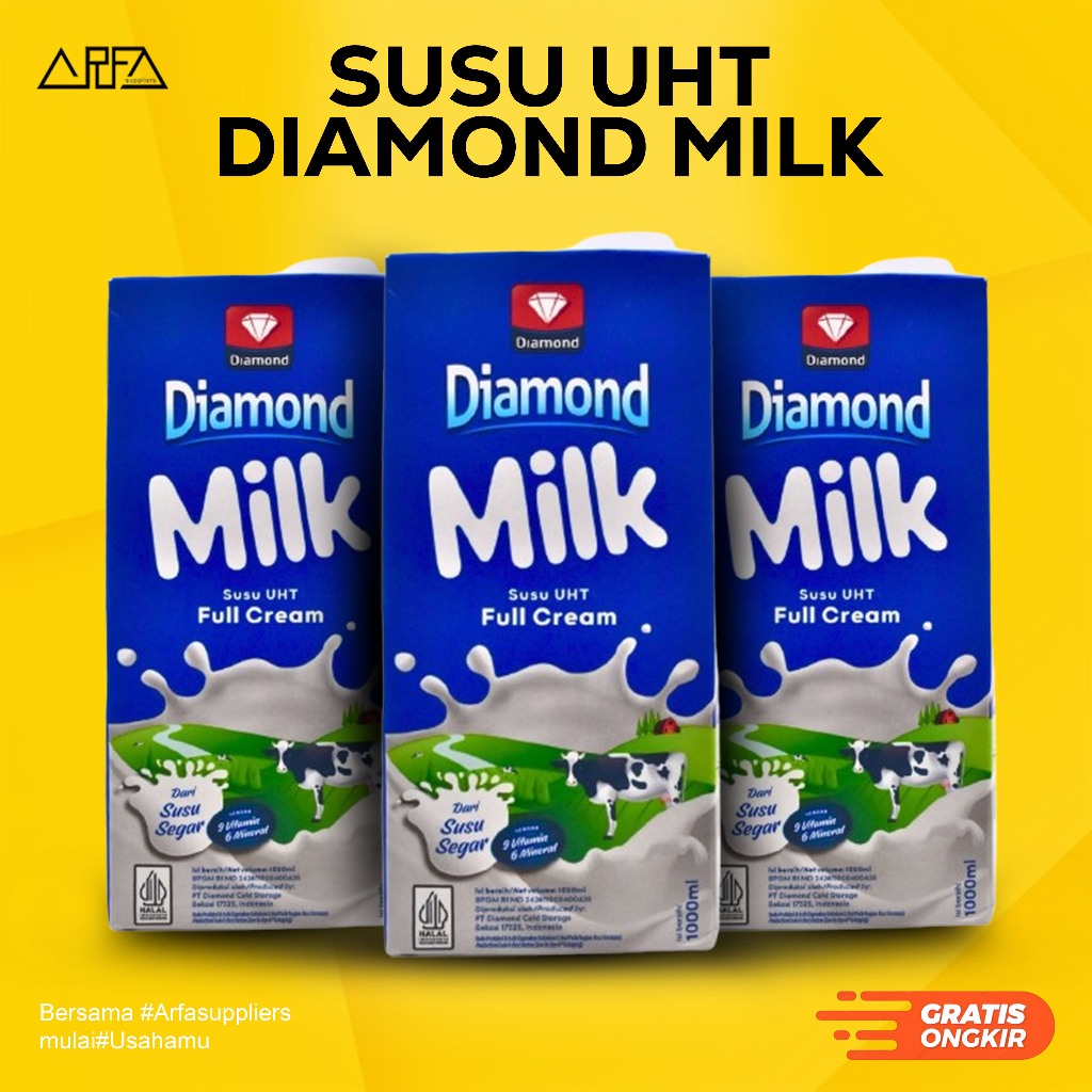 

Diamond Susu Full Cream UHT