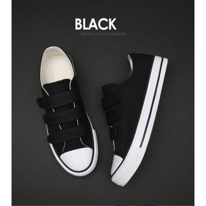 [size 42 only] Velcro Converse SNRD Sepatu Canvas Velcro 3V Korea model All Star 3v converse model v