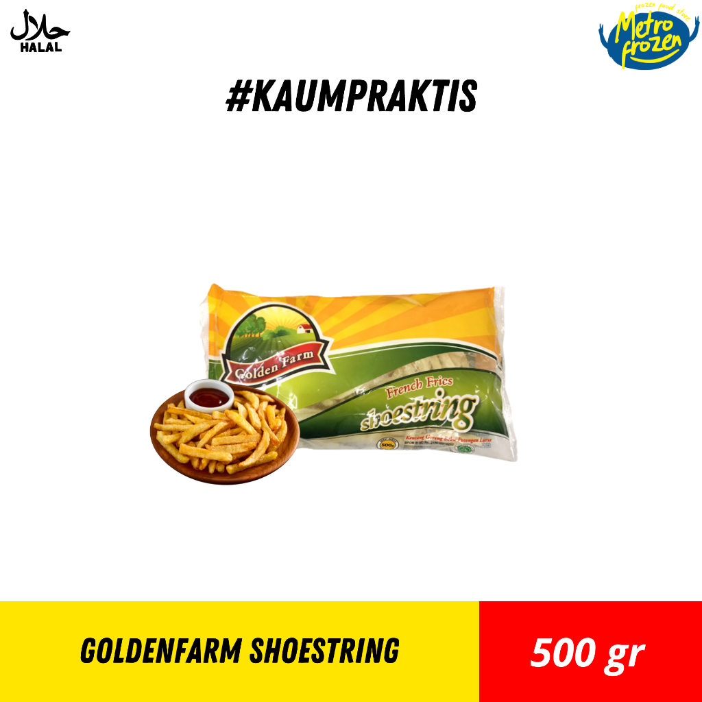 

Golden Farm French Fries Shoestring 500gr