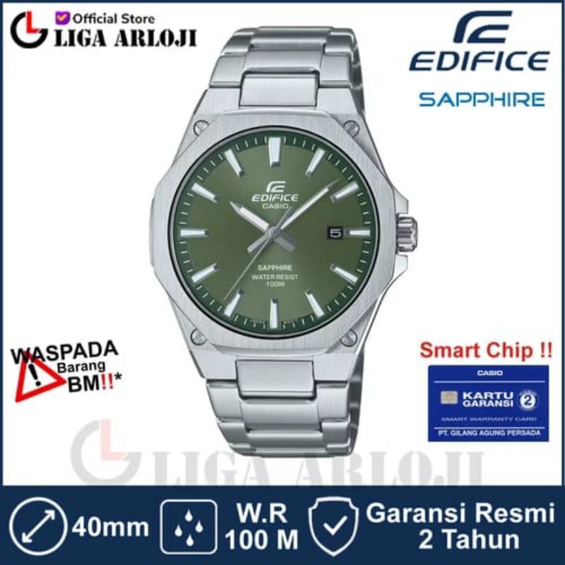 JAM TANGA PRIA EDIFICE EFR-S108D-AVUDF/EFR-S108D-2AVUDF