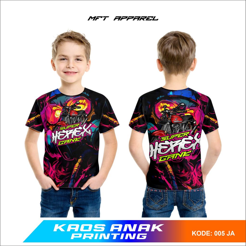 Jersey Anak Kaos Jersey Racing Super Herex Gank