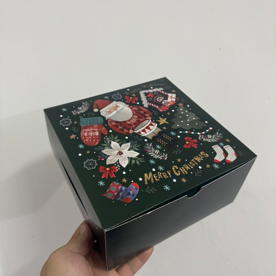 

Dus Kue Natal Kemasan Bolu Lapis Legit 22x22x10 cm