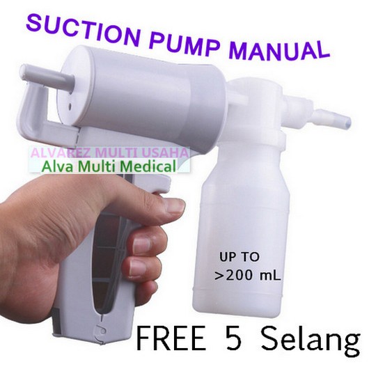 Suction Pump Manual / Sputum Aspirator / Pompa Hisap Manual / Pompa Dahak