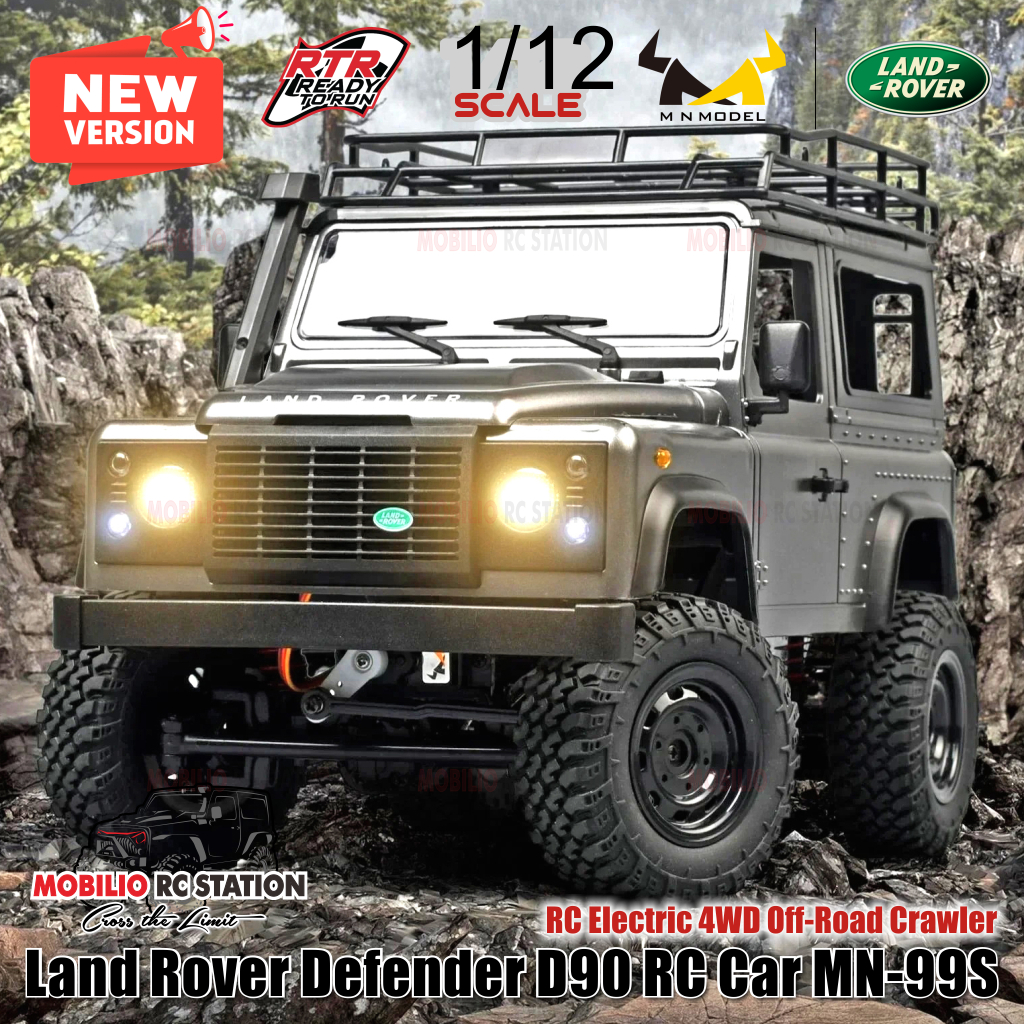 RC MN99S 1/12 Rock Crawler Model D90 Offroad 4WD Full Propo RTR All New Version Official Licensed La