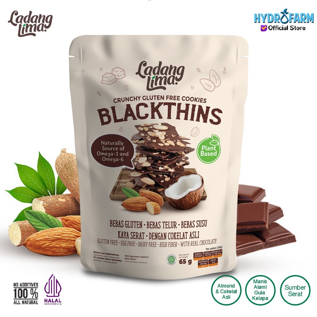 

Ladang Lima - Blackthins Cookies Gluten Free