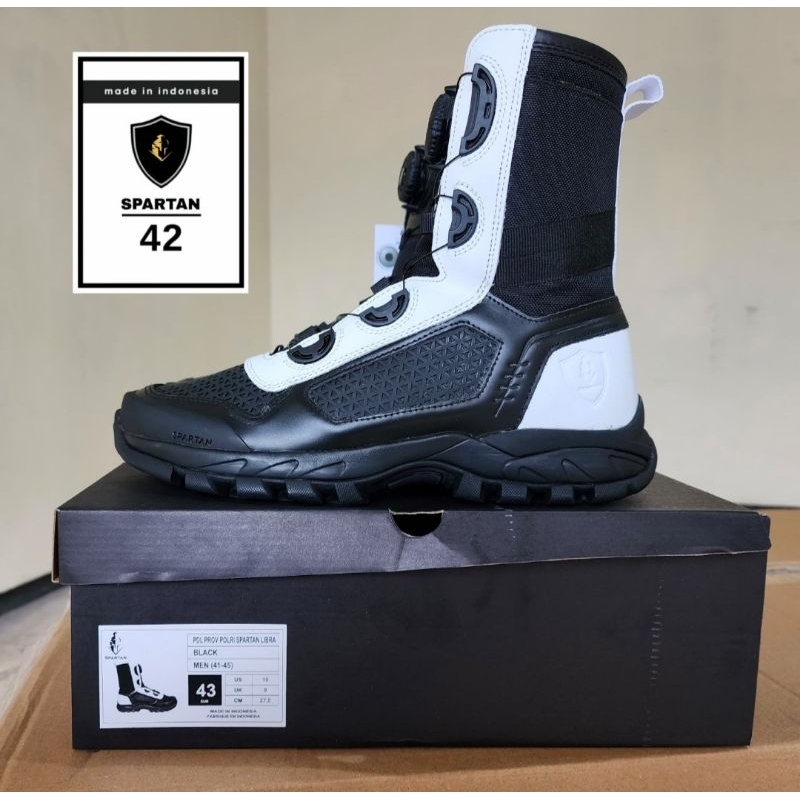 SEPATU PDL TNI POLRI PROVOST SPARTAN TALI PUTAR TERBARU
