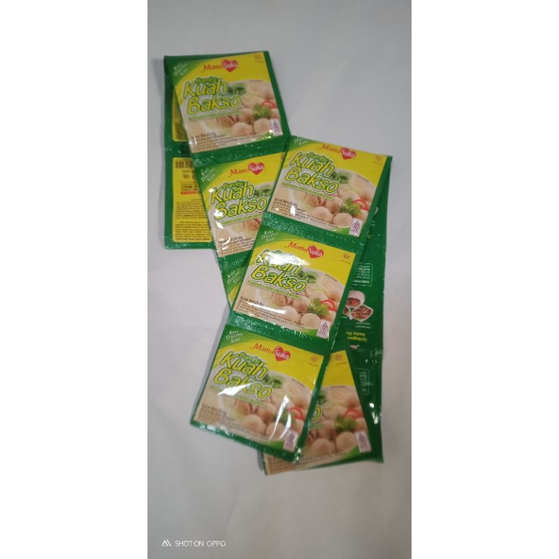 

Bumbu instan Kuah Bakso 1 renteng 12pcs