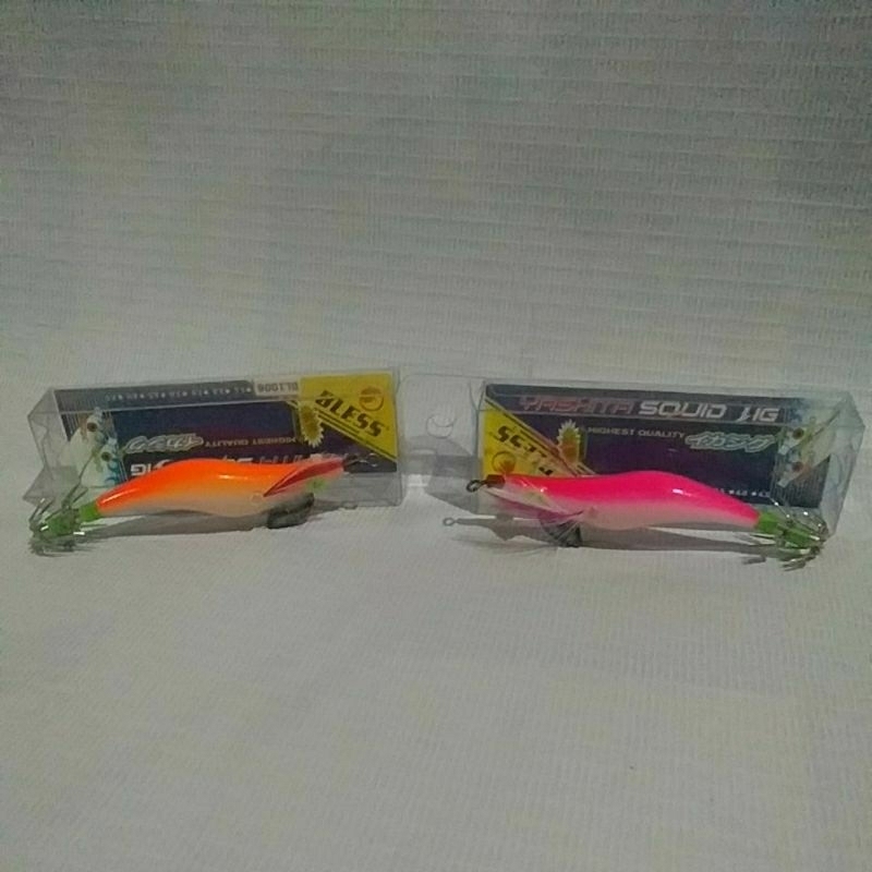 Umpan Cumi Lure/Jig Udang Egi Sinking Murah Killer #1.5(GID)