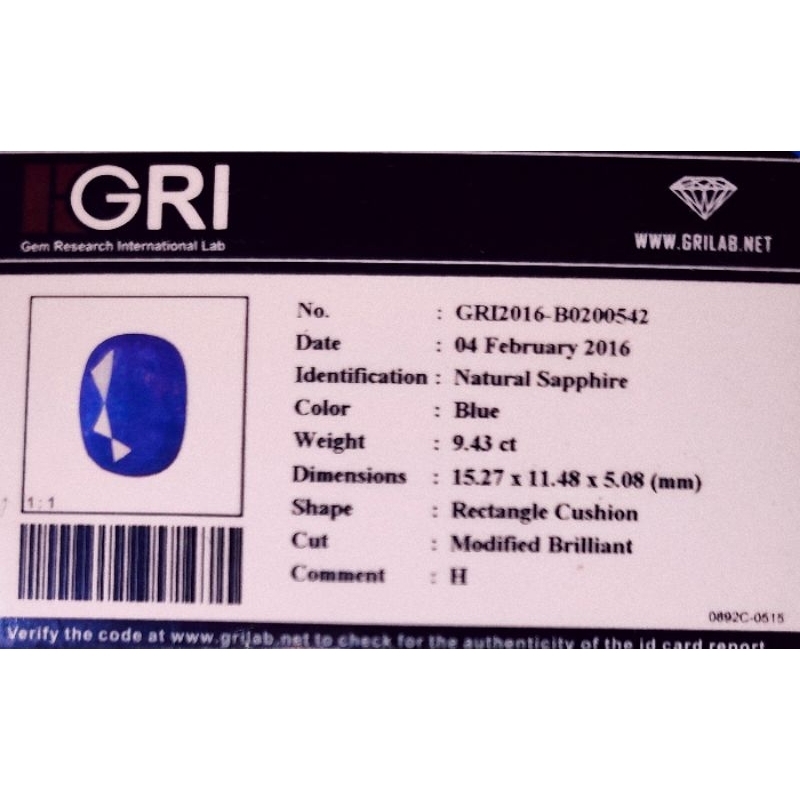 Blue Sapphire Srilanka