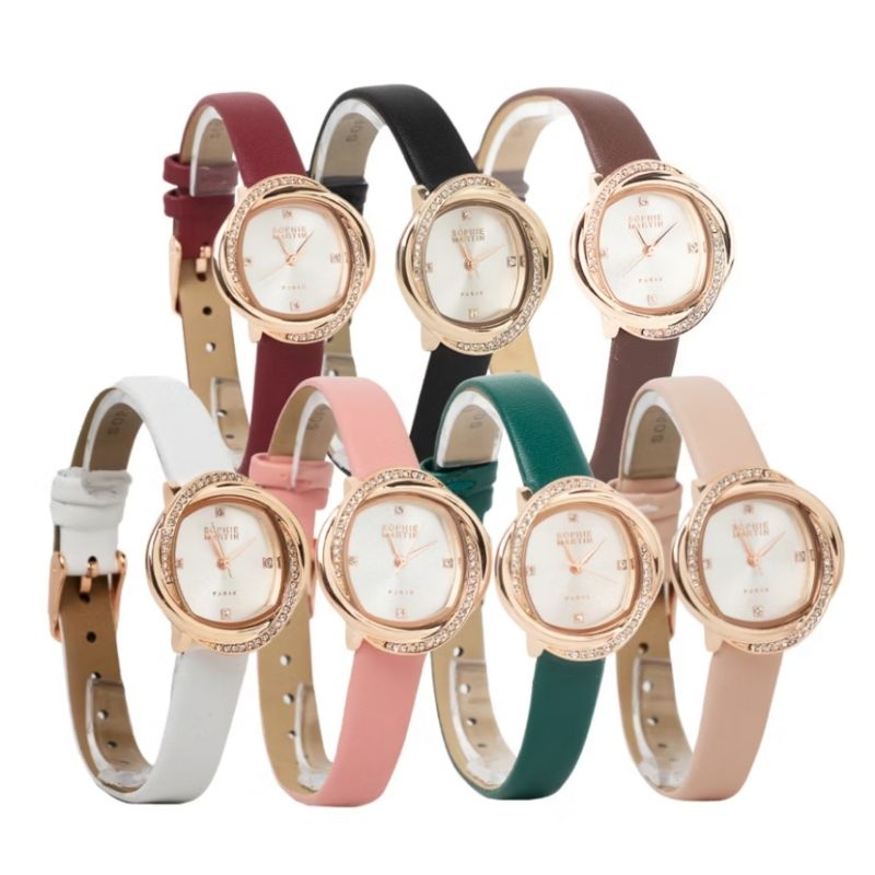 JAM TANGAN WANITA CYARA WATCH SOPHIE MARTIN / JAM TANGAN SOPHIE MARTIN PROMO MURAH