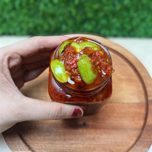 

SAMBAL PETE 200 gram/ Sambal Jengkol / Sambal Original / Sambal Cumi / Sambal Pedas / Dapur Keken